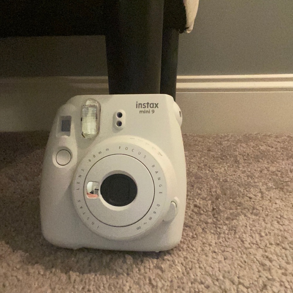 Never used Polaroid camera